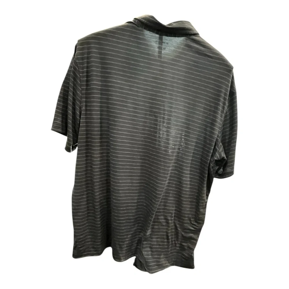 REI Co-op Weathered‎ Blue Striped Polo Shirt Men’s Large | Soft Performance Feel